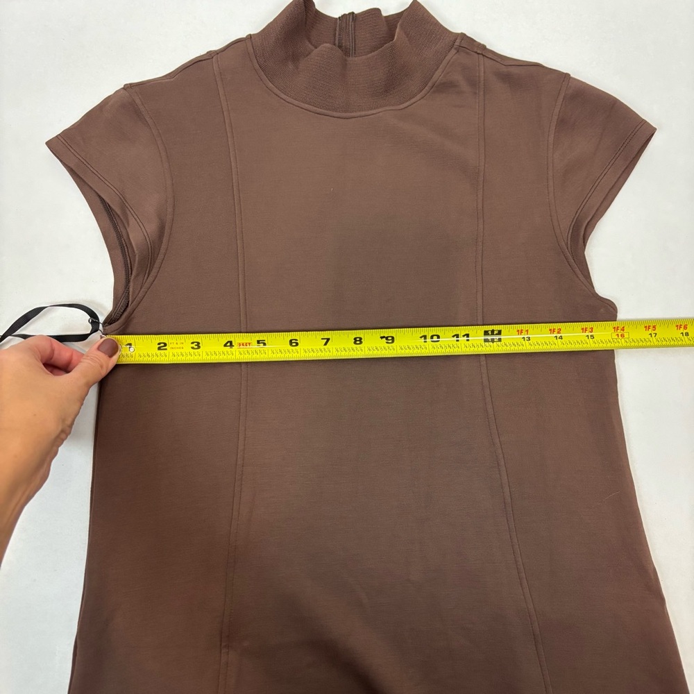 VARLEY Taunton Midi Dress in Chestnut Size S - Picture 9 of 10